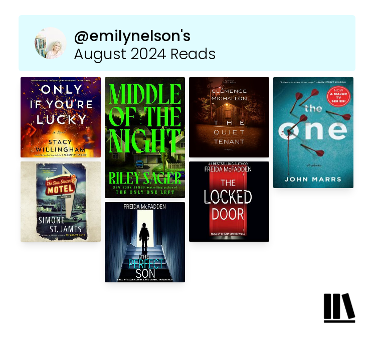 August 2024 Reading&nbsp;Wrap-Up